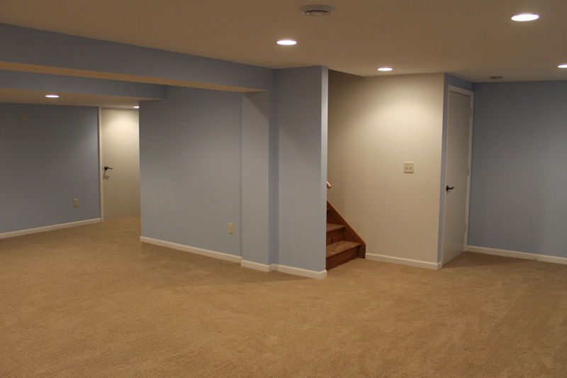 Basement Rec Room completed